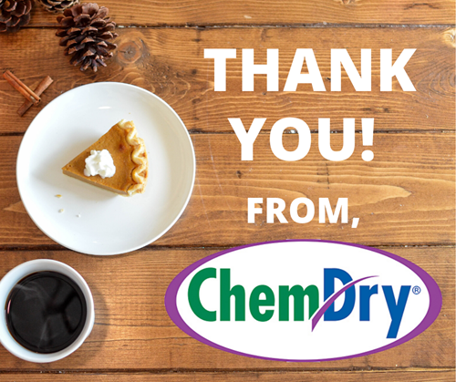 Thank you from Mark Ray's Chem-Dry in Stockton and Lodi CA